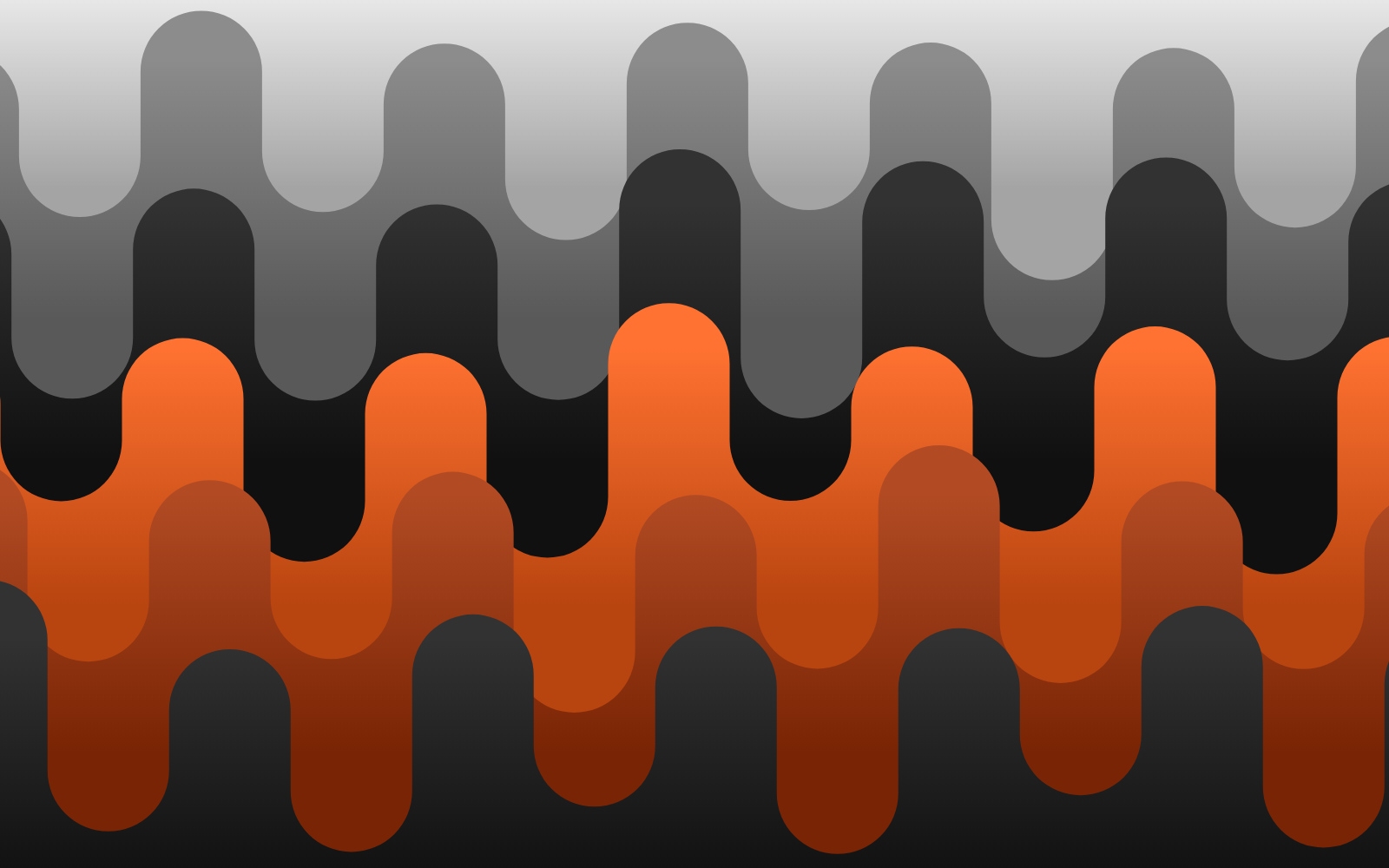 Interlock wallpaper in the Ember Mono palette at 2880x1800, generated with PattrnLab.