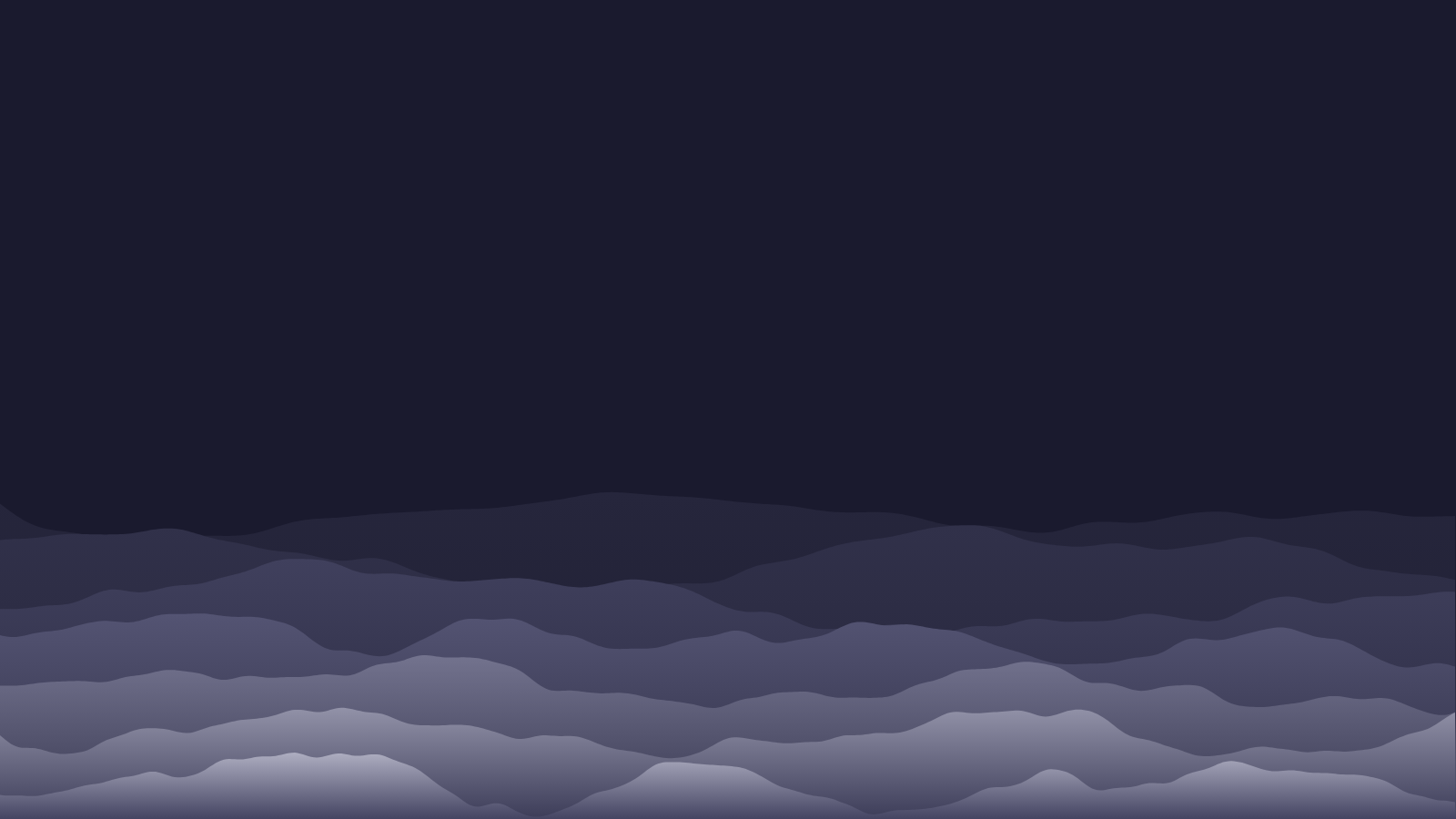 Misty Ridges wallpaper in the Silver Mist palette at 3840x2160, generated with PattrnLab.