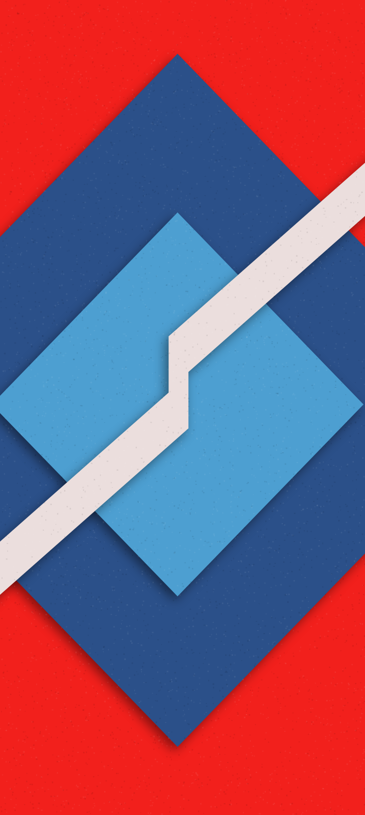 Paper Bolt wallpaper in the Paper Flag palette at 1280x2856, generated with PattrnLab.