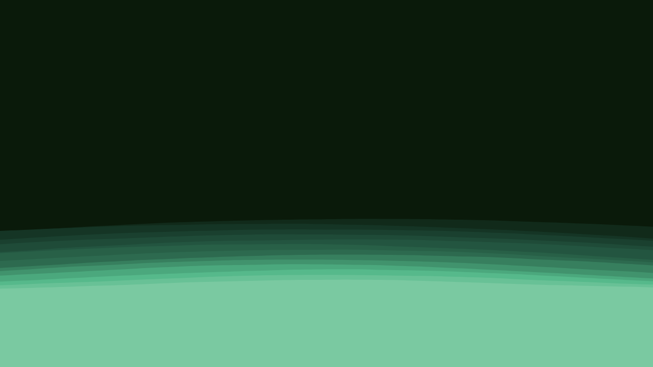 Horizon Waves pattern wallpaper in the Forest Canopy palette - cover art for "Matching Wallpapers for Dual Monitors: Two Ways to Do It Right", made with PattrnLab.