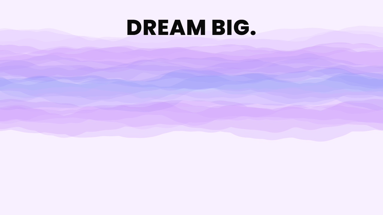 Aurora pattern wallpaper in lavender dream tones with text overlay - part of the Soft Pastels collection, made with PattrnLab.
