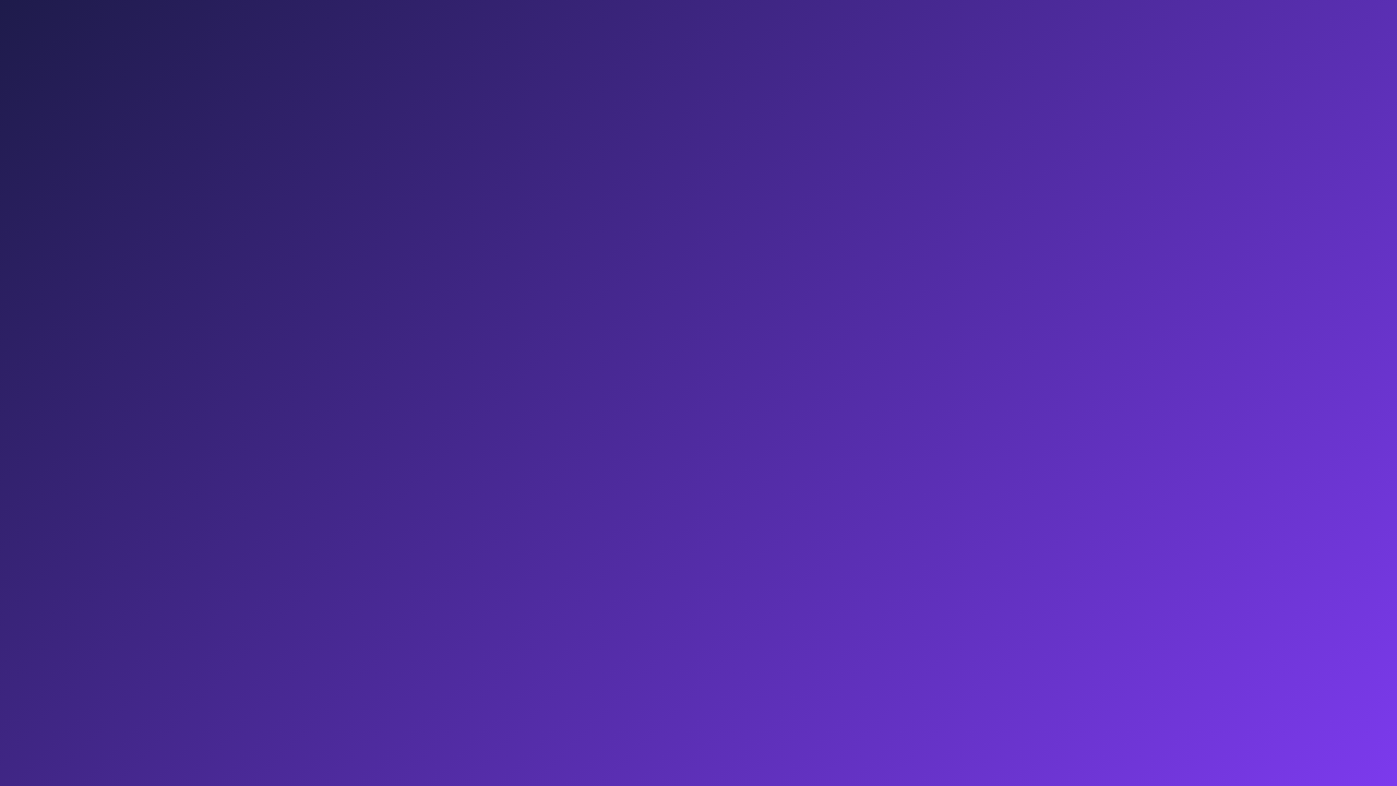 #1e1b4b to #7c3aed gradient wallpaper - part of the Solid & Gradient collection, made with PattrnLab.
