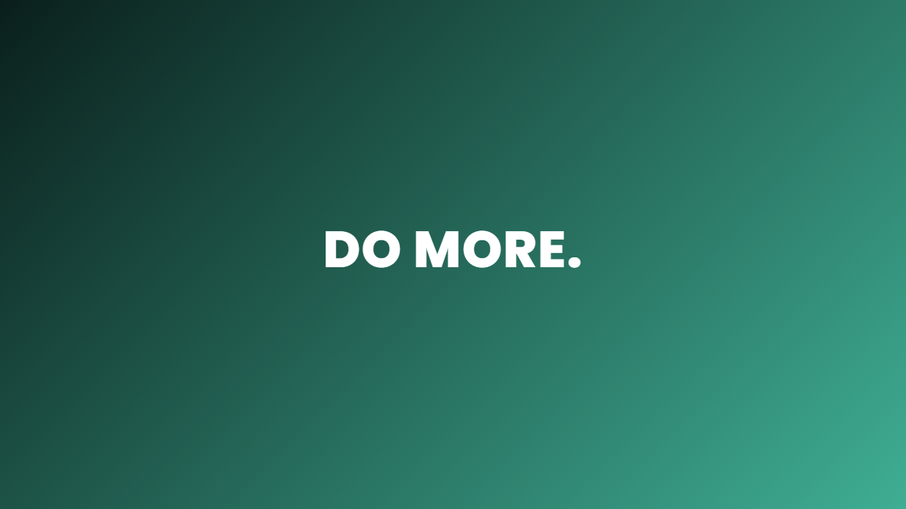 #0a1f1c to #3fae93 gradient wallpaper with text overlay, made with PattrnLab.