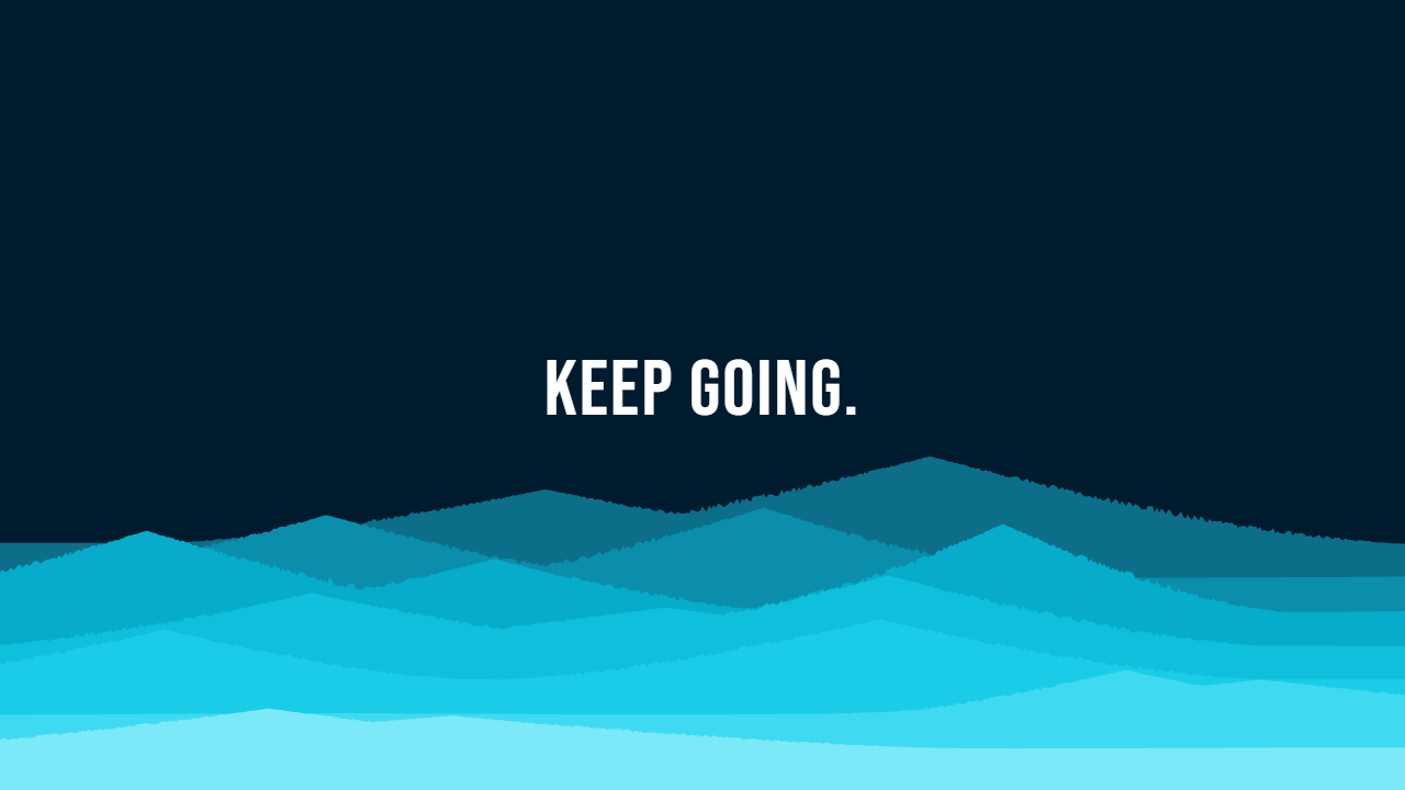 Peaks pattern wallpaper in arctic aurora tones with text overlay, made with PattrnLab.