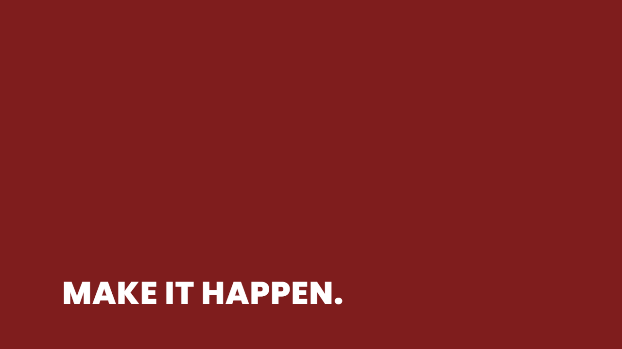 Solid #7f1d1d wallpaper with text overlay, made with PattrnLab.