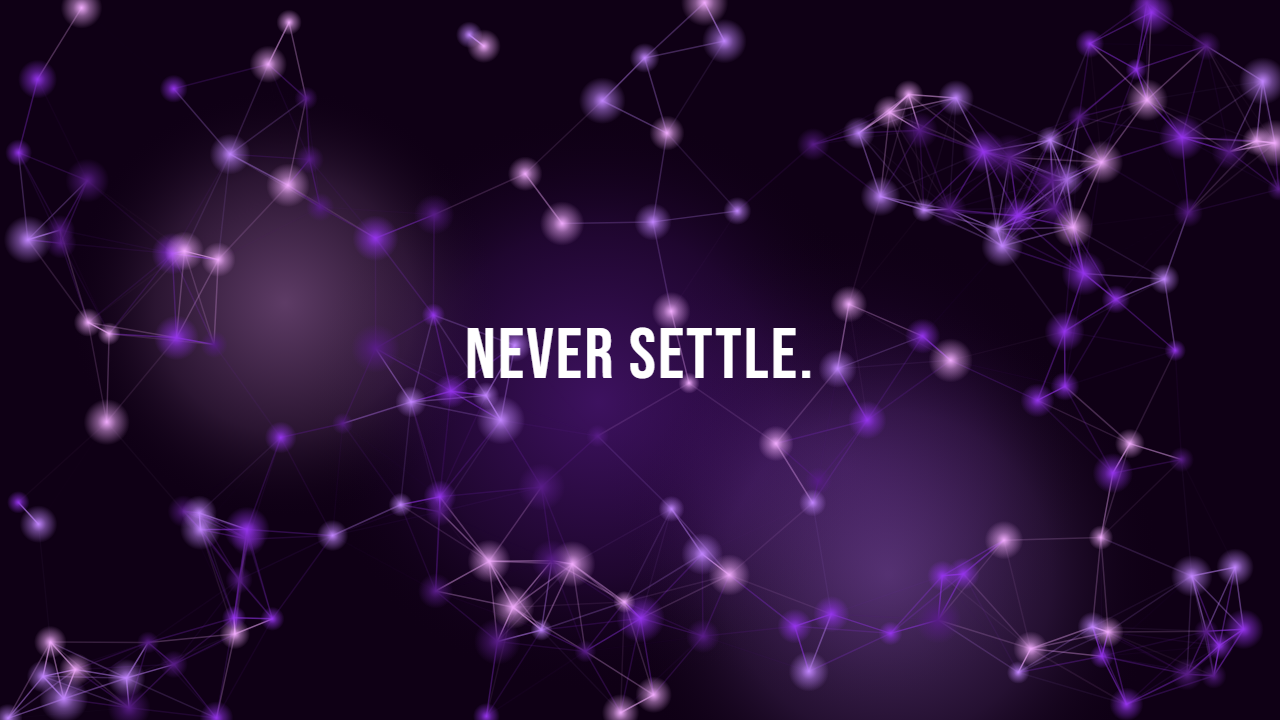 Constellation pattern wallpaper in cosmic nebula tones with text overlay, made with PattrnLab.