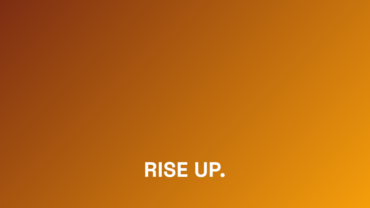 #7c2d12 to #f59e0b gradient wallpaper with text overlay, made with PattrnLab.