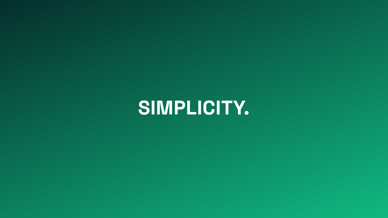 #052e2b to #10b981 gradient wallpaper with text overlay, made with PattrnLab.