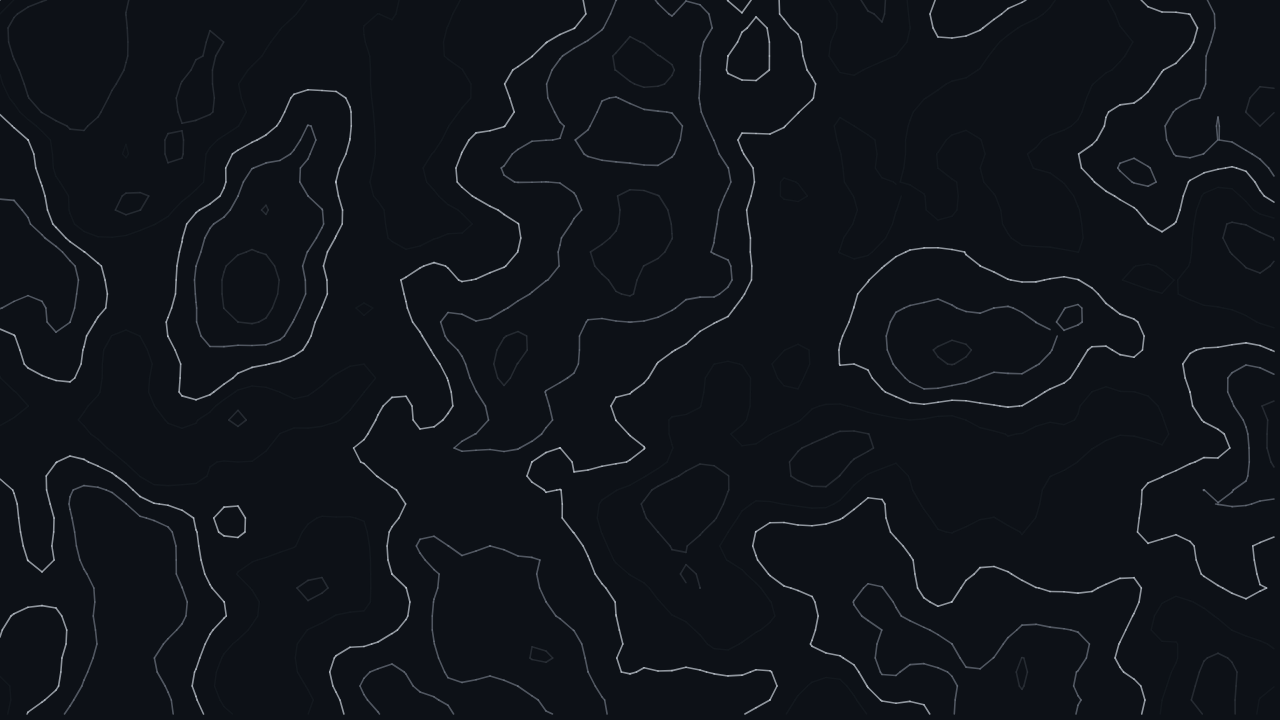 Topography pattern wallpaper in midnight tones - part of the 4K Wallpaper - Abstract, Dark & Minimal Backgrounds collection, made with PattrnLab.