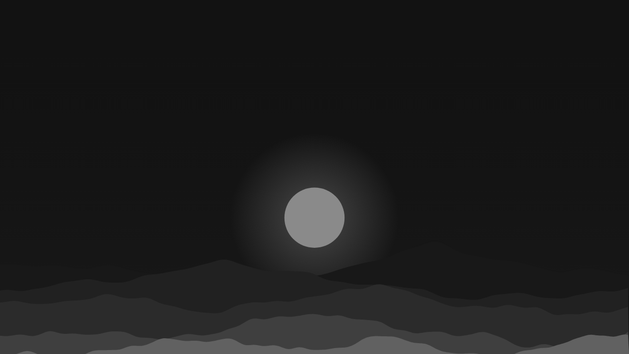 Moonrise pattern wallpaper in charcoal tones - part of the 4K Wallpaper - Abstract, Dark & Minimal Backgrounds collection, made with PattrnLab.