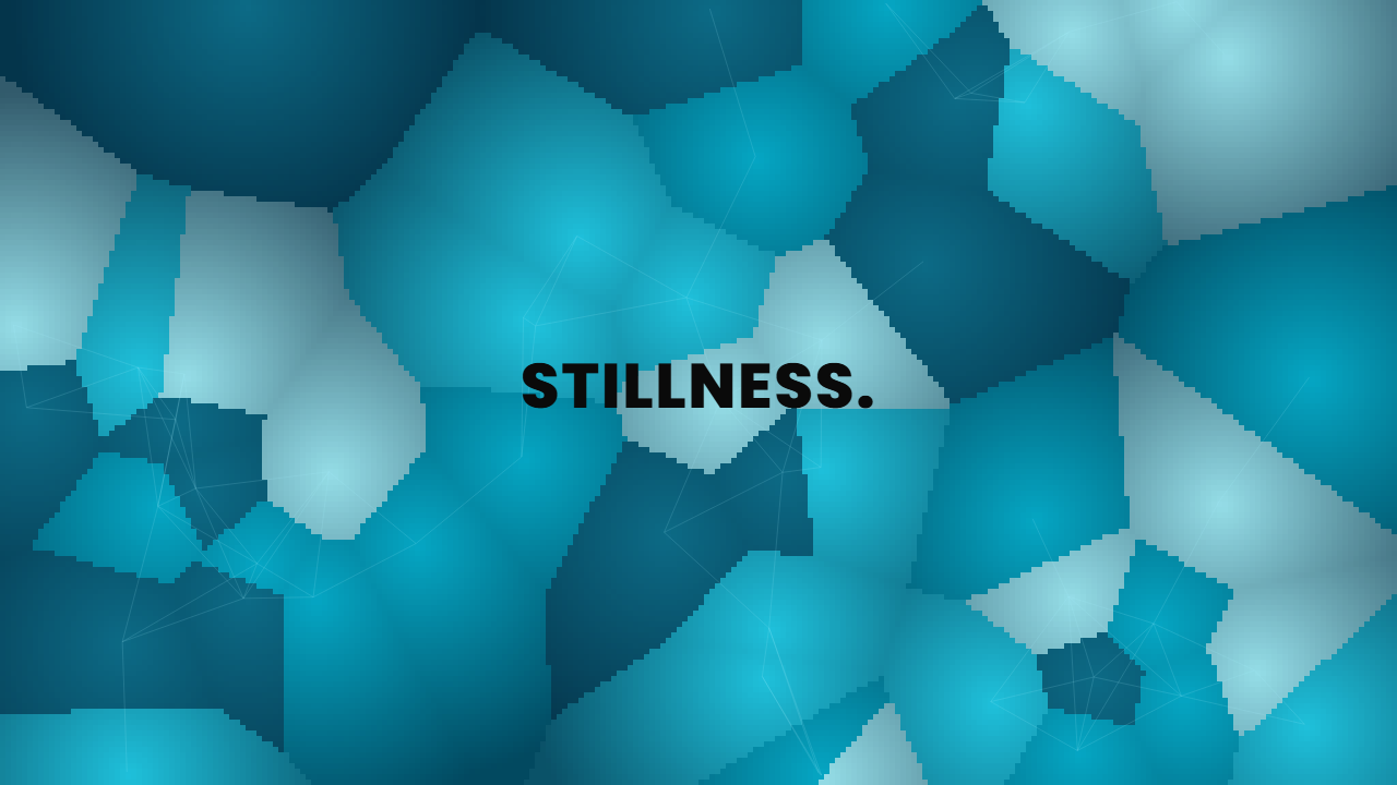 Crystals pattern wallpaper in arctic aurora tones with text overlay - part of the 4K Wallpaper - Abstract, Dark & Minimal Backgrounds collection, made with PattrnLab.