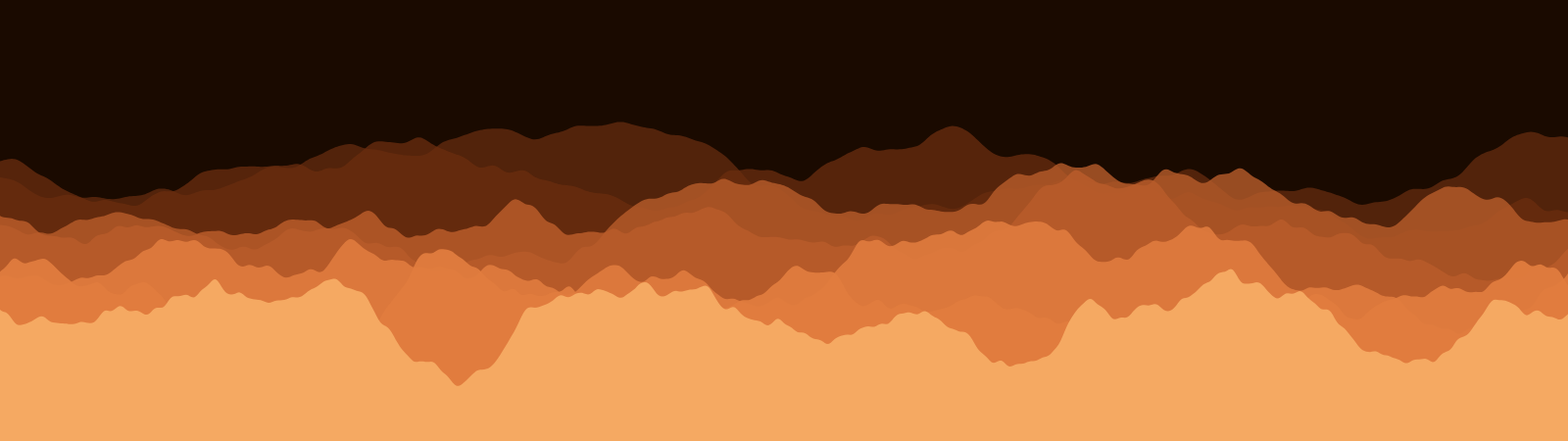 Terrain pattern wallpaper in autumn ember tones - part of the Dual Monitor Wallpaper - Matching Pairs for 2 Screens collection, made with PattrnLab.