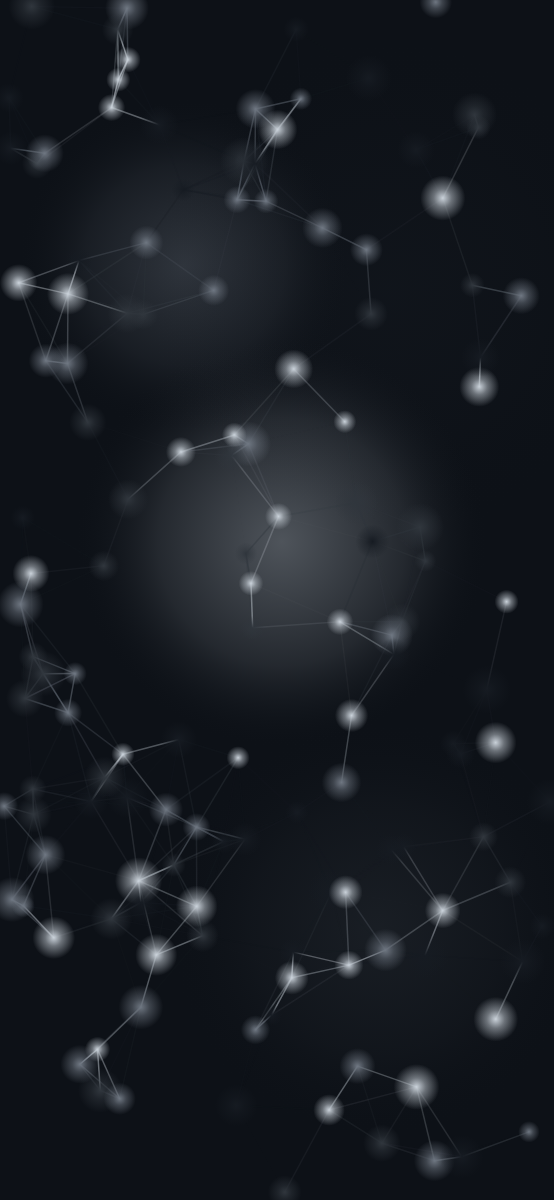 Constellation pattern wallpaper in midnight tones - part of the iPhone Wallpaper - Dark, Minimal & Aesthetic Backgrounds collection, made with PattrnLab.