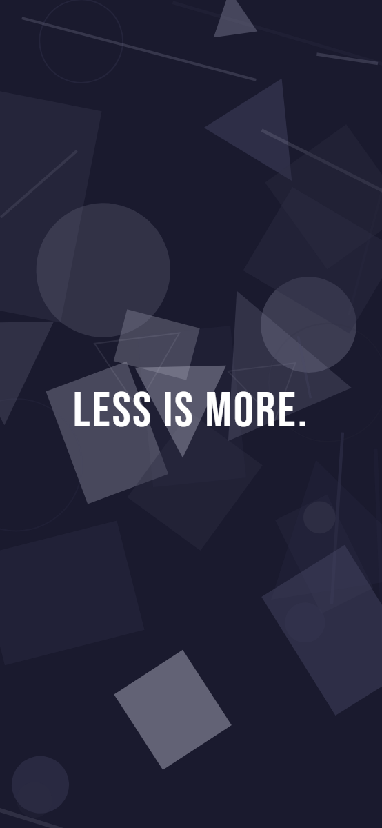 Geometric pattern wallpaper in silver mist tones with text overlay - part of the iPhone Wallpaper - Dark, Minimal & Aesthetic Backgrounds collection, made with PattrnLab.