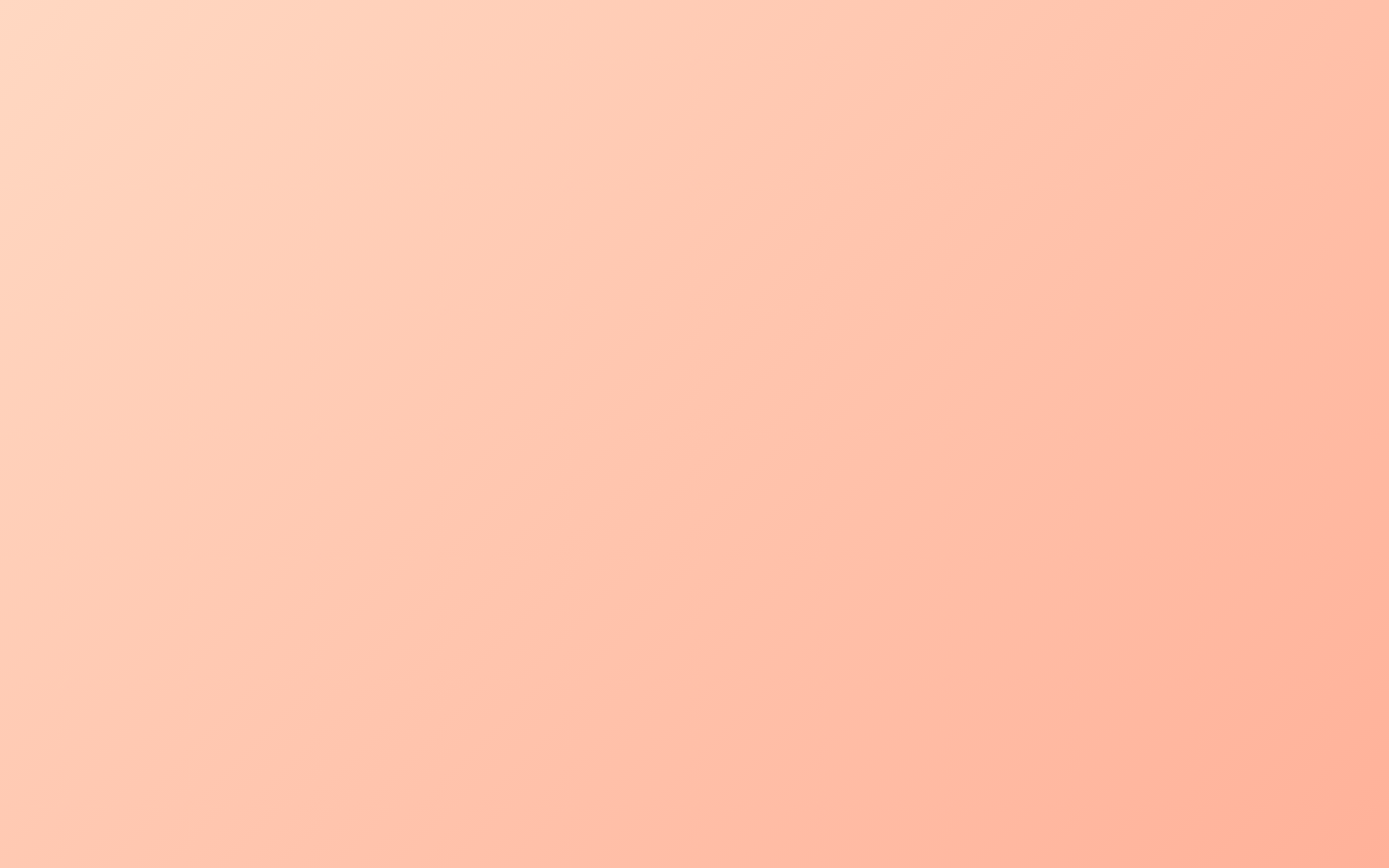 #FFD8C2 to #FFB199 gradient wallpaper - part of the MacBook Wallpaper - 4K & Aesthetic Backgrounds for Mac collection, made with PattrnLab.