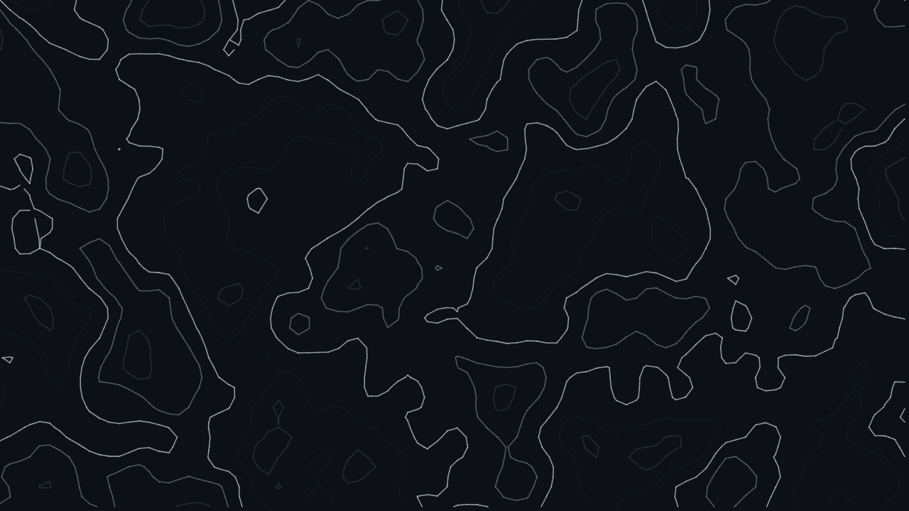 Topography pattern wallpaper in midnight tones - part of the OLED Wallpaper 4K - True Black Backgrounds collection, made with PattrnLab.