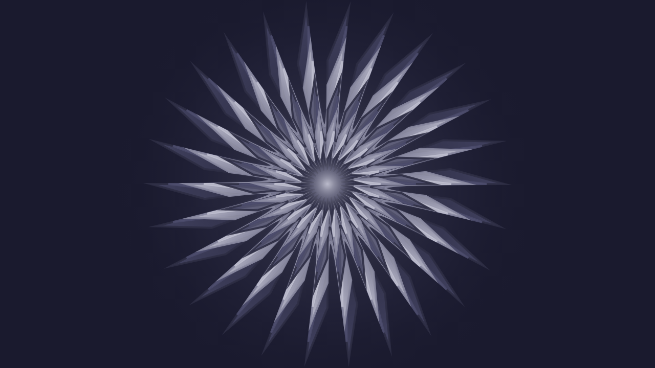Mandala pattern wallpaper in silver mist tones - part of the OLED Wallpaper 4K - True Black Backgrounds collection, made with PattrnLab.