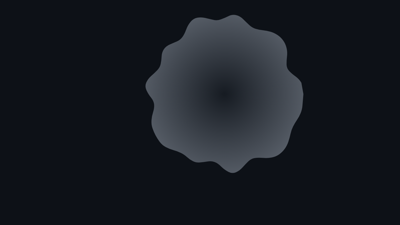 Blob pattern wallpaper in midnight tones - part of the OLED Wallpaper 4K - True Black Backgrounds collection, made with PattrnLab.