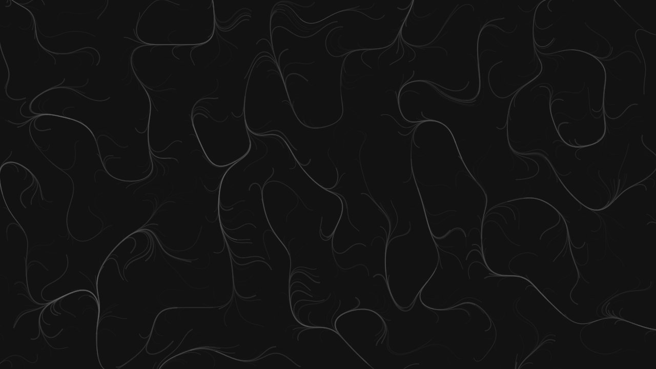 Flow Field pattern wallpaper in charcoal tones - part of the OLED Wallpaper 4K - True Black Backgrounds collection, made with PattrnLab.