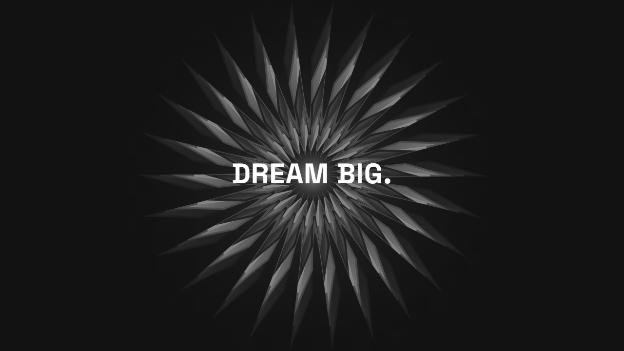 Mandala pattern wallpaper in charcoal tones with text overlay - part of the OLED Wallpaper 4K - True Black Backgrounds collection, made with PattrnLab.