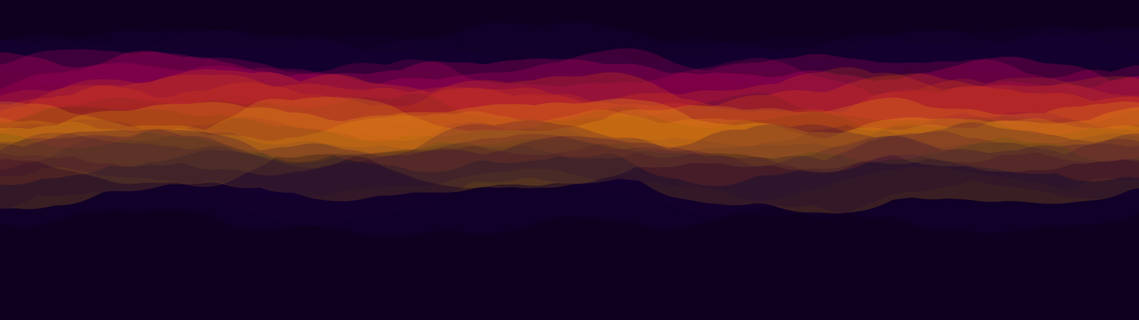 Aurora pattern wallpaper in neon horizon tones - part of the 32:9 & Super Ultrawide Wallpapers collection, made with PattrnLab.