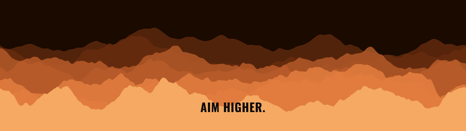 Terrain pattern wallpaper in autumn ember tones with text overlay - part of the 32:9 & Super Ultrawide Wallpapers collection, made with PattrnLab.