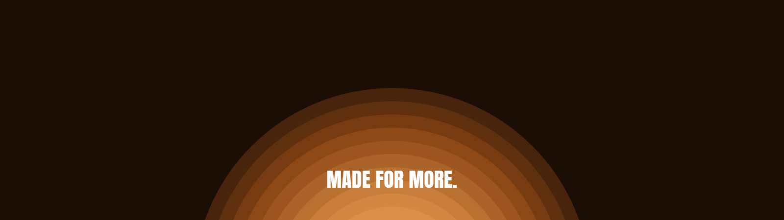 Arches pattern wallpaper in desert sunset tones with text overlay - part of the 32:9 & Super Ultrawide Wallpapers collection, made with PattrnLab.