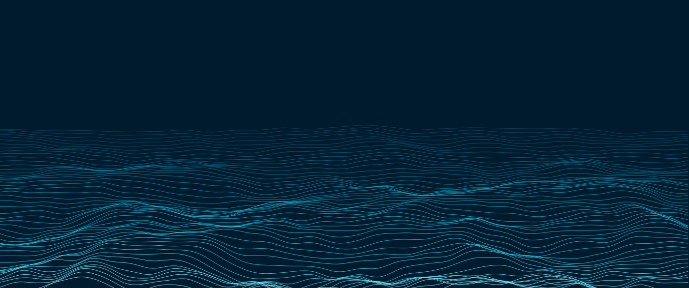 Flow Lines pattern wallpaper in arctic aurora tones - part of the Ultrawide Wallpaper (3440x1440, 21:9) collection, made with PattrnLab.