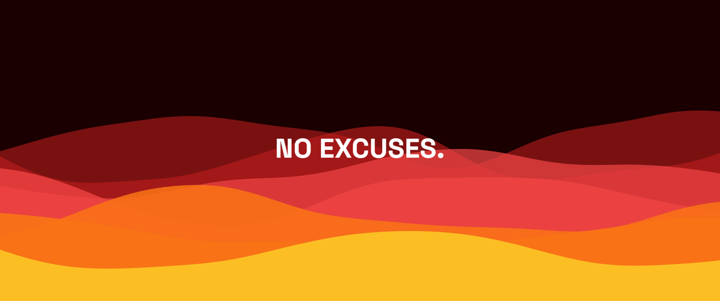 Waves pattern wallpaper in solar flare tones with text overlay - part of the Ultrawide Wallpaper (3440x1440, 21:9) collection, made with PattrnLab.