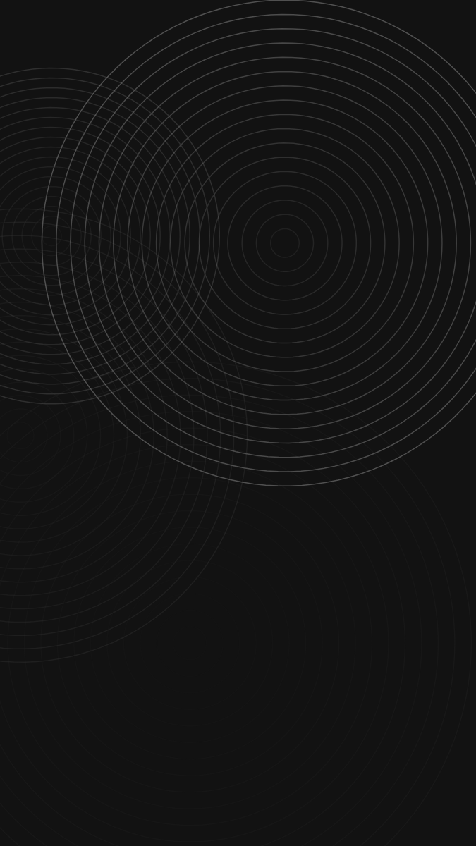 Ripples pattern wallpaper in charcoal tones - part of the Vertical Monitor Wallpaper (Portrait Orientation) collection, made with PattrnLab.