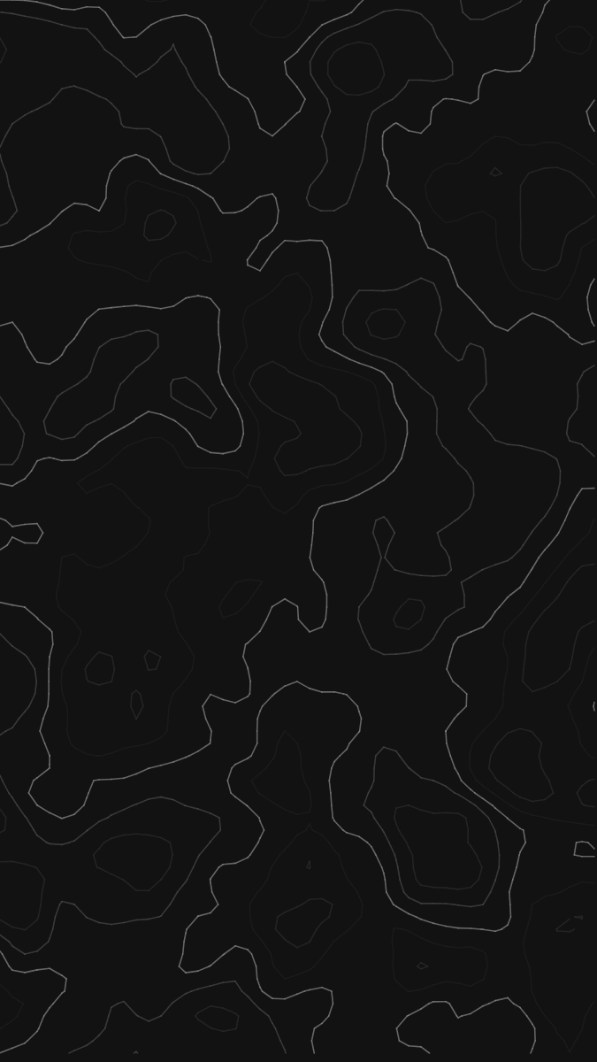 Topography pattern wallpaper in charcoal tones - part of the Vertical Monitor Wallpaper (Portrait Orientation) collection, made with PattrnLab.